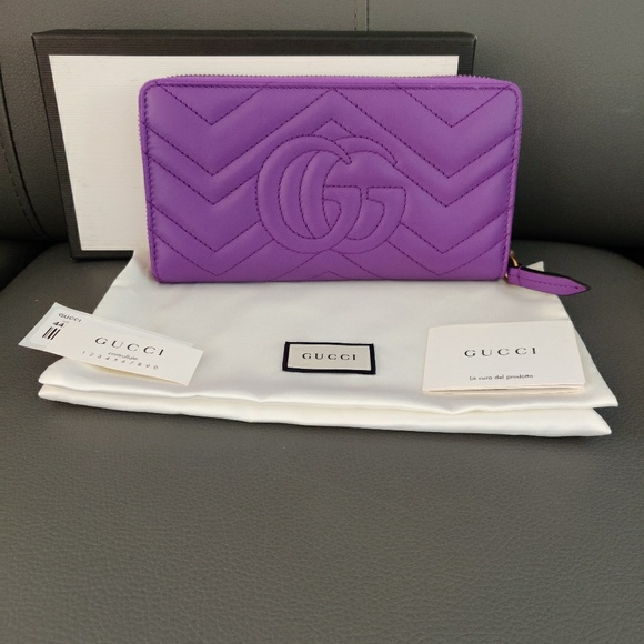 SOLD‼️AUTHENTIC RARE GUCCI GG MARMONT WALLET - Picture 4 of 7